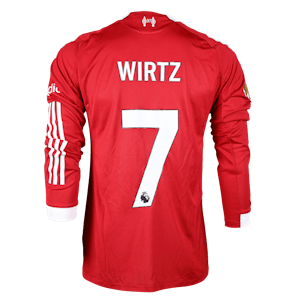 Florian Wirtz Liverpool jersey