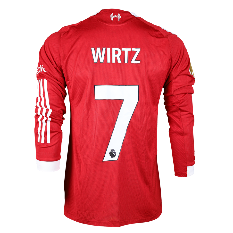 Florian Wirtz Liverpool jersey