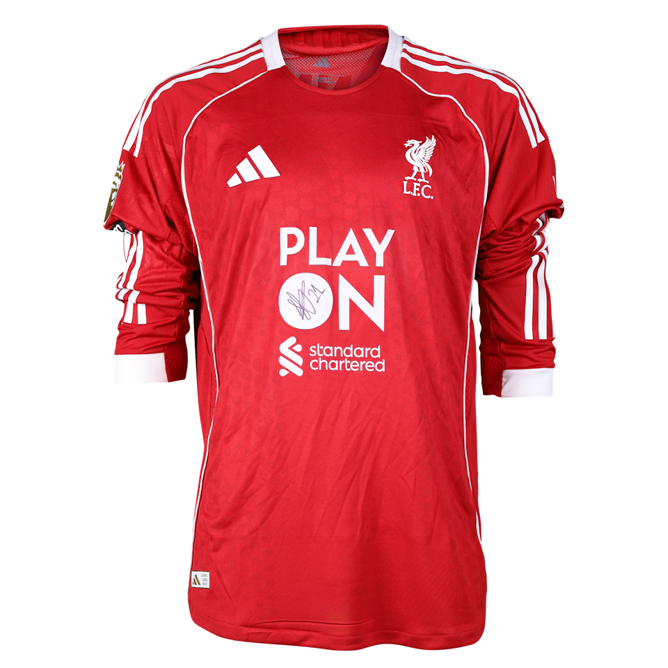 Hugo Ekitike Liverpool jersey