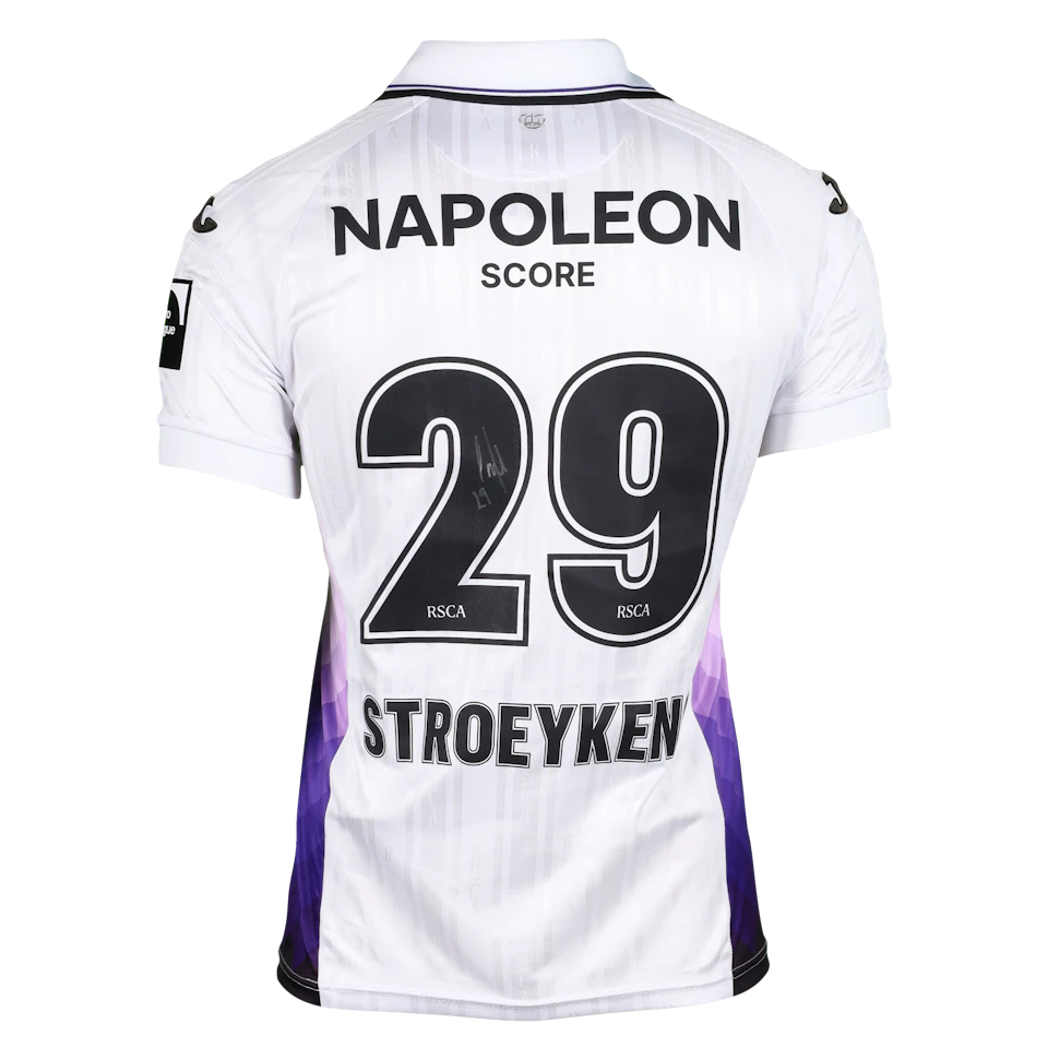 Mario Stroeykens RSC Anderlecht shirt