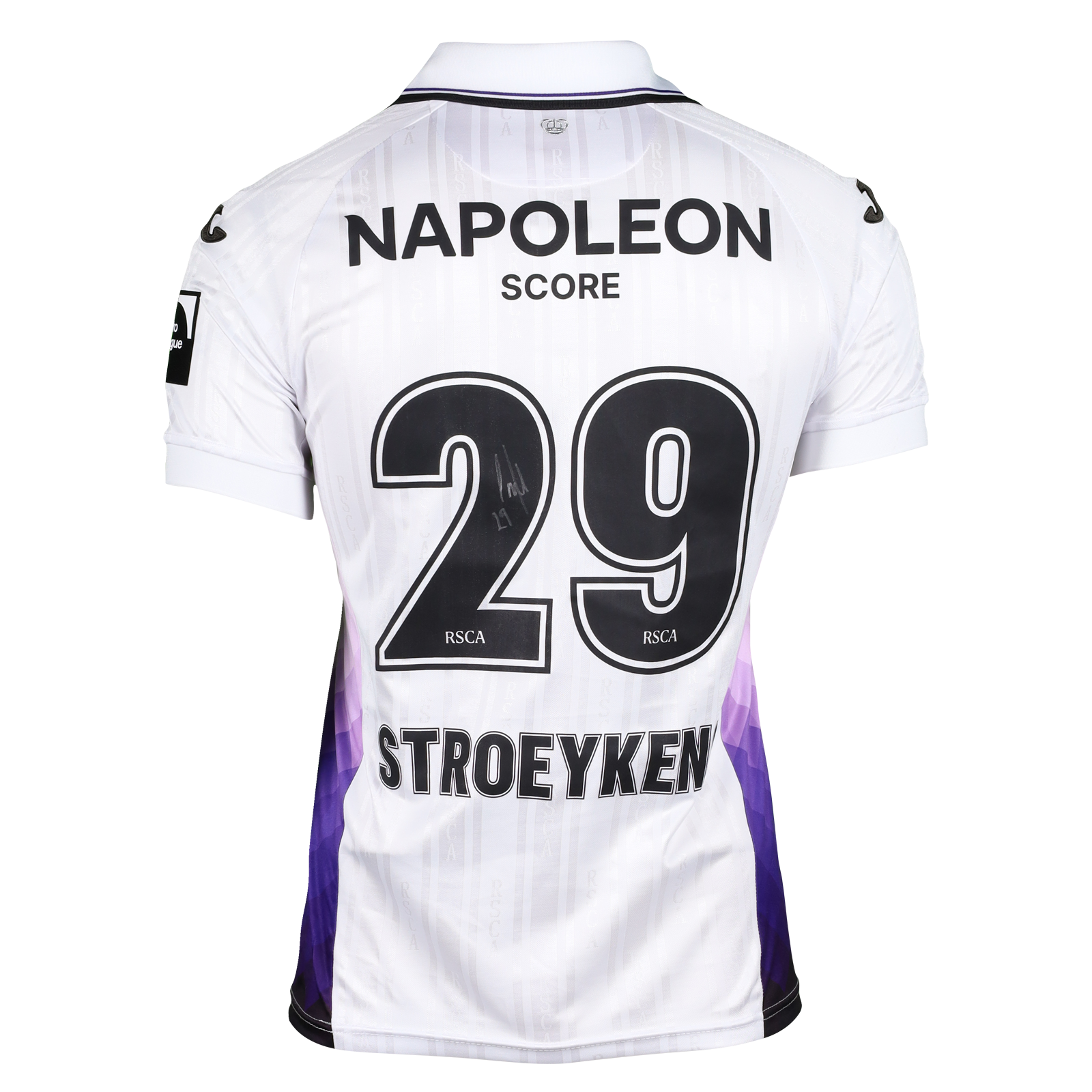 Mario Stroeykens RSC Anderlecht shirt