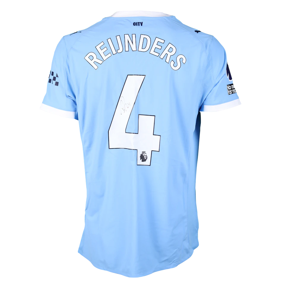Tijjani Reijnders Manchester City jersey