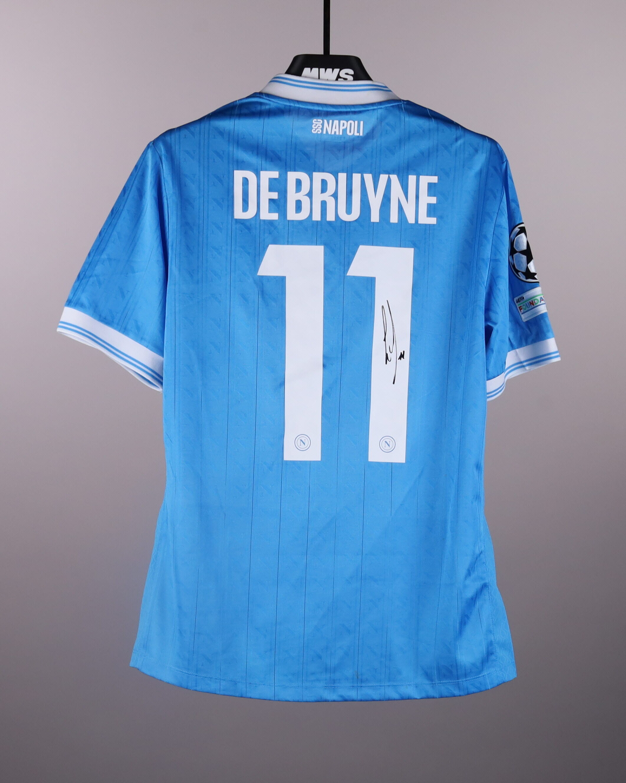 Kevin De Bruyne | PSV - Napoli | MatchWornShirt