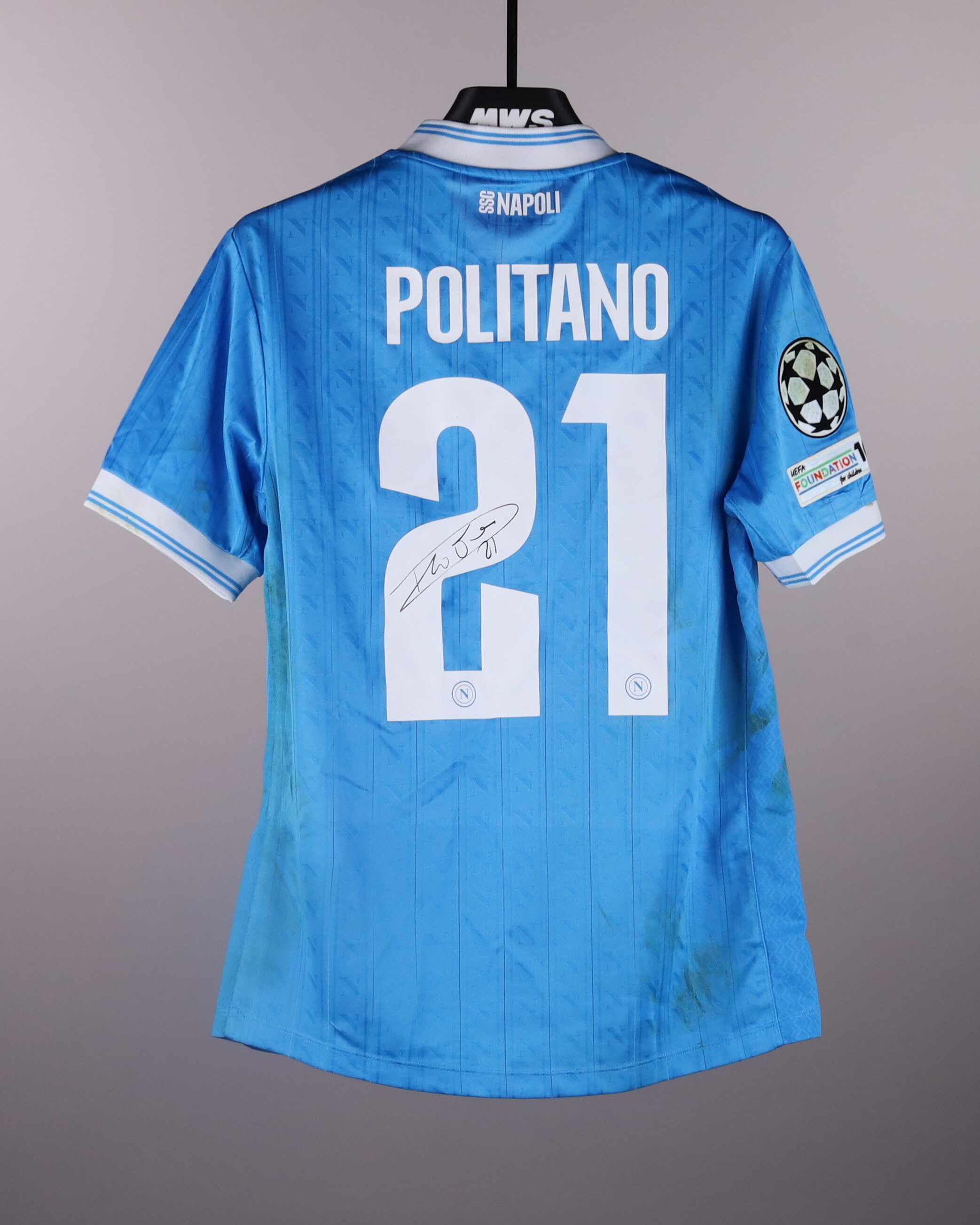 Matteo Politano SSC Napoli shirt