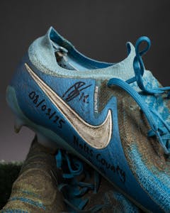 Alistair Smith Signed & Match Worn Boots from 24/25 Season