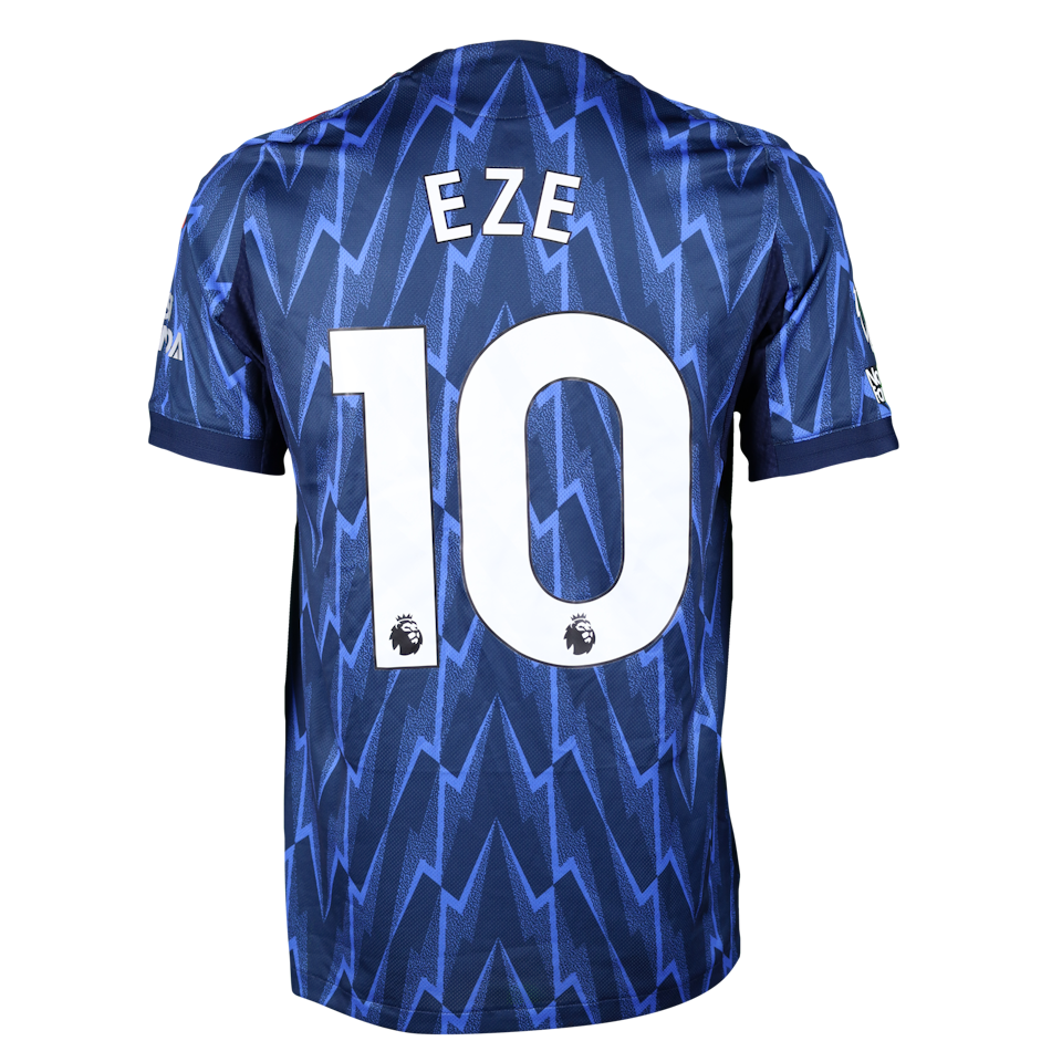 Eberechi Eze Arsenal jersey