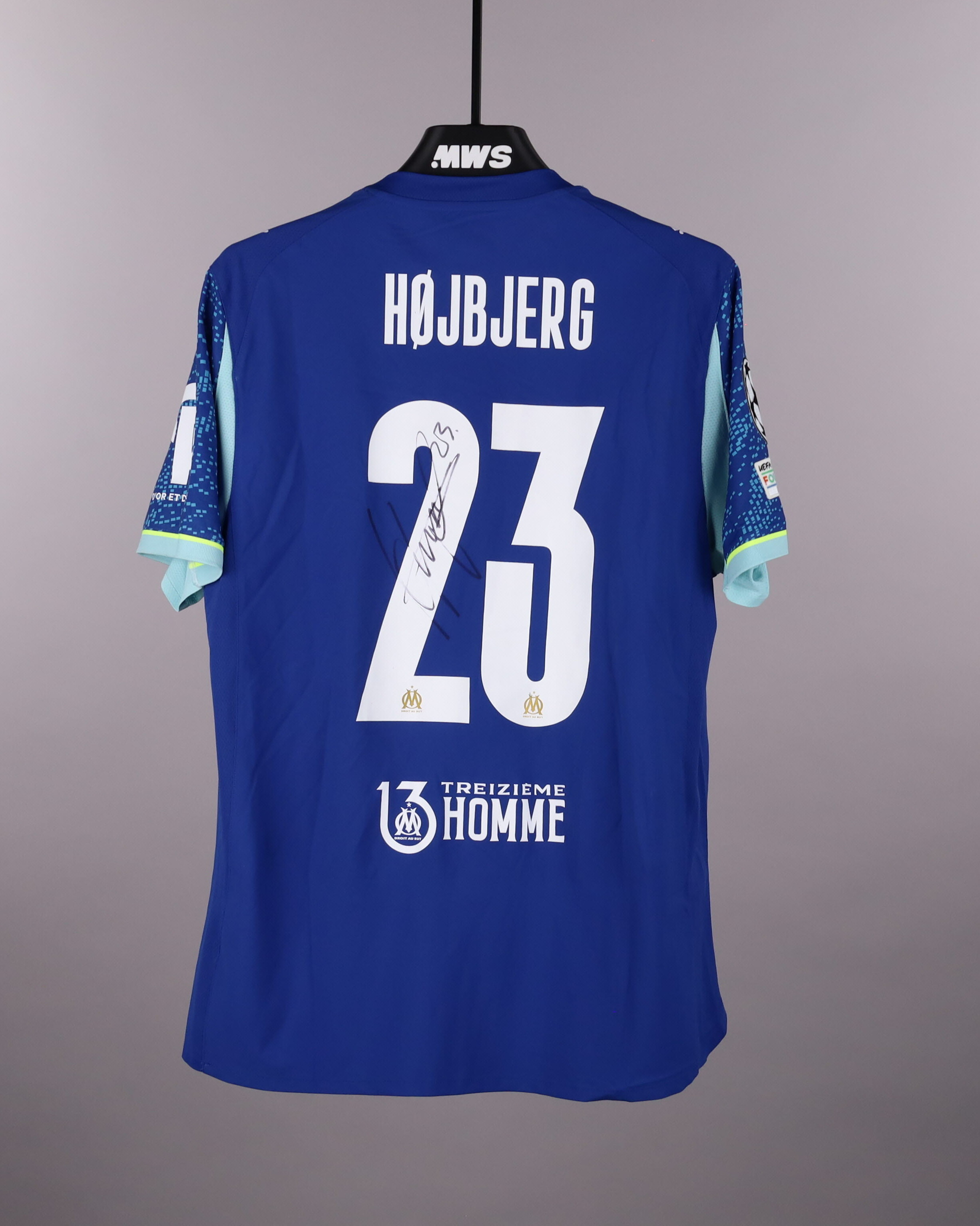 Pierre-Emile Højbjerg Olympique de Marseille shirt
