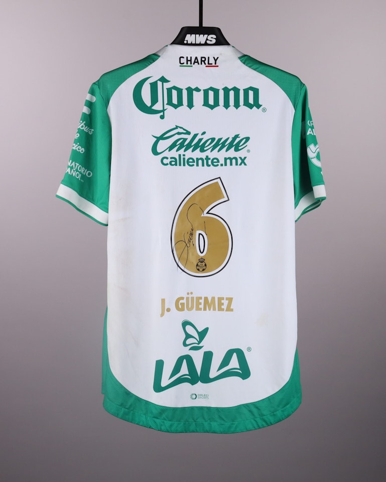 Javier Guemez Santos Laguna shirt