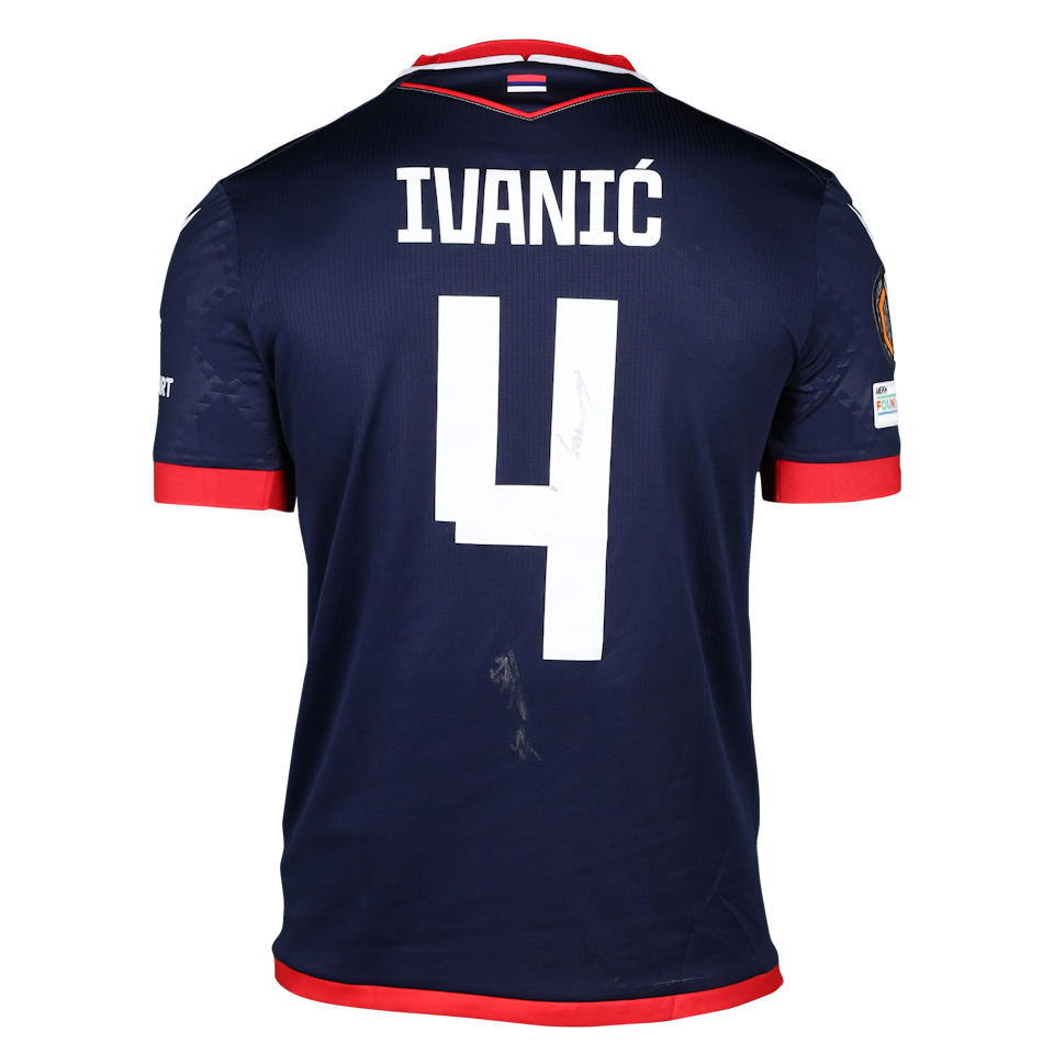 FK Crvena zvezda-Trikot von Mirko Ivanić