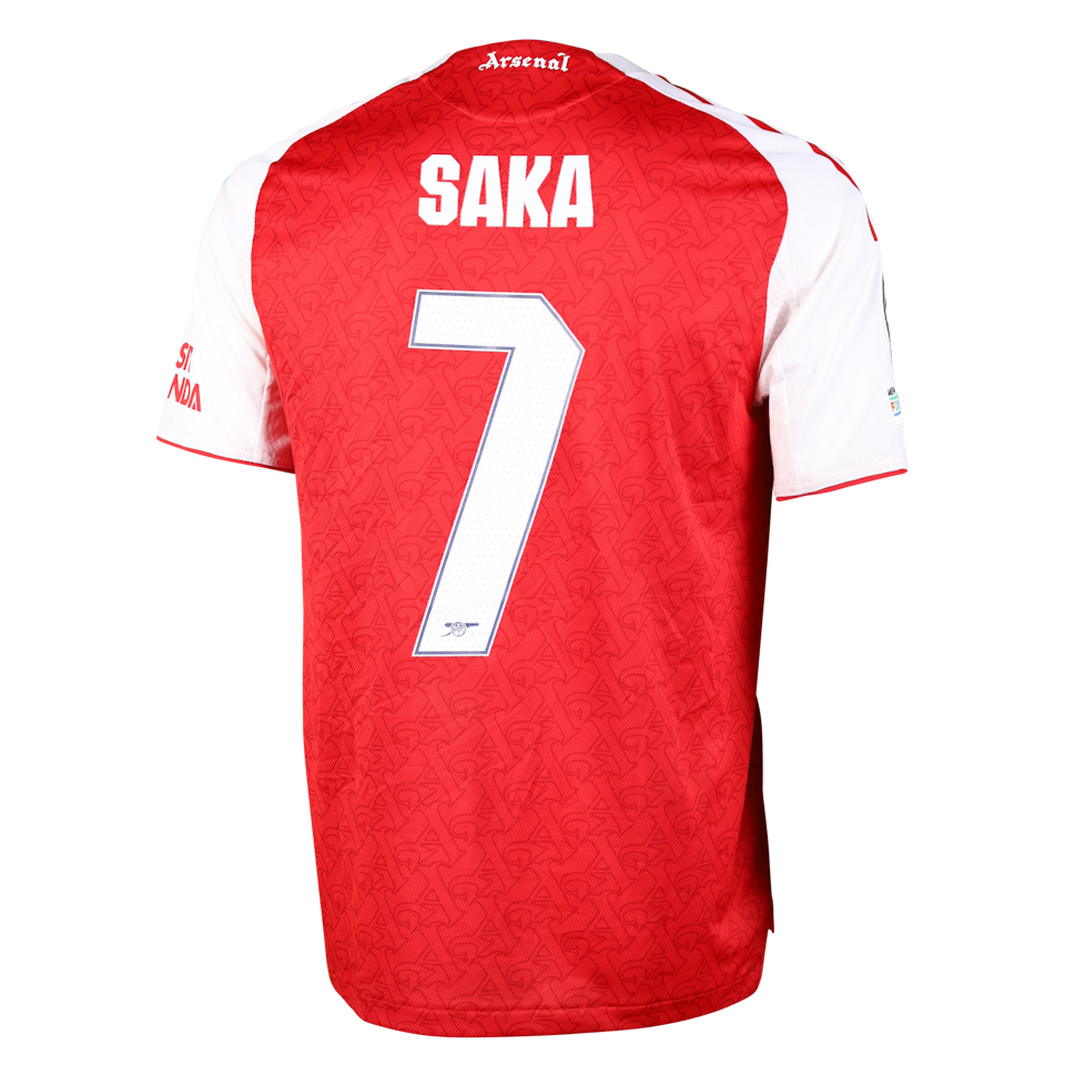 Bukayo Saka Arsenal shirt