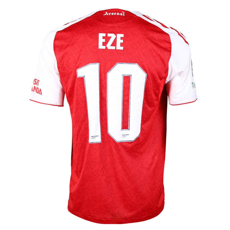 Eberechi Eze Arsenal shirt