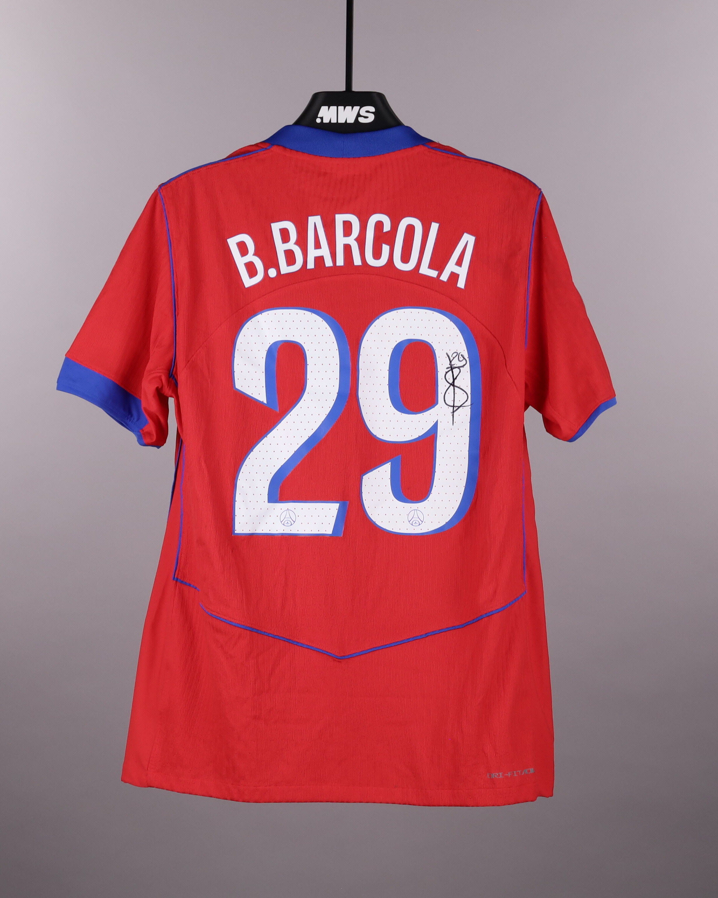 Bradley Barcola Paris Saint-Germain shirt