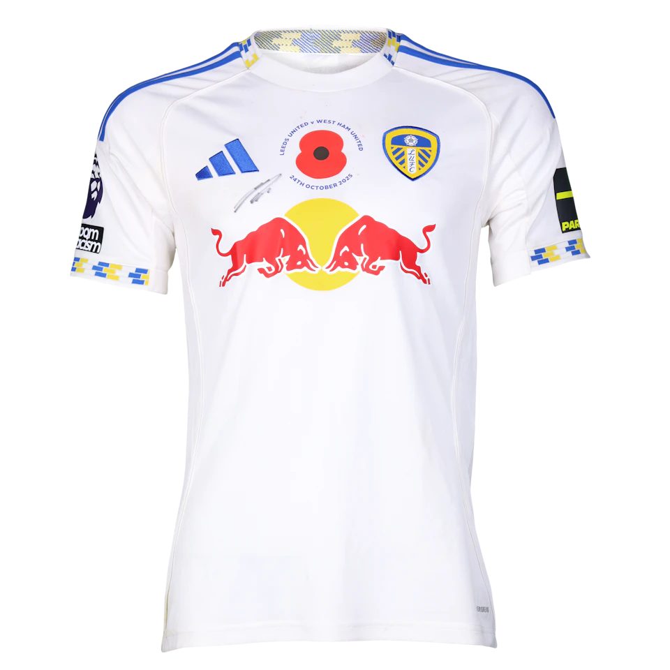 Ao Tanaka 田中碧 | Leeds United - West Ham United | MatchWornShirt Ao Tanaka 田中碧 | Leeds United - West Ham United | MatchWornShirt