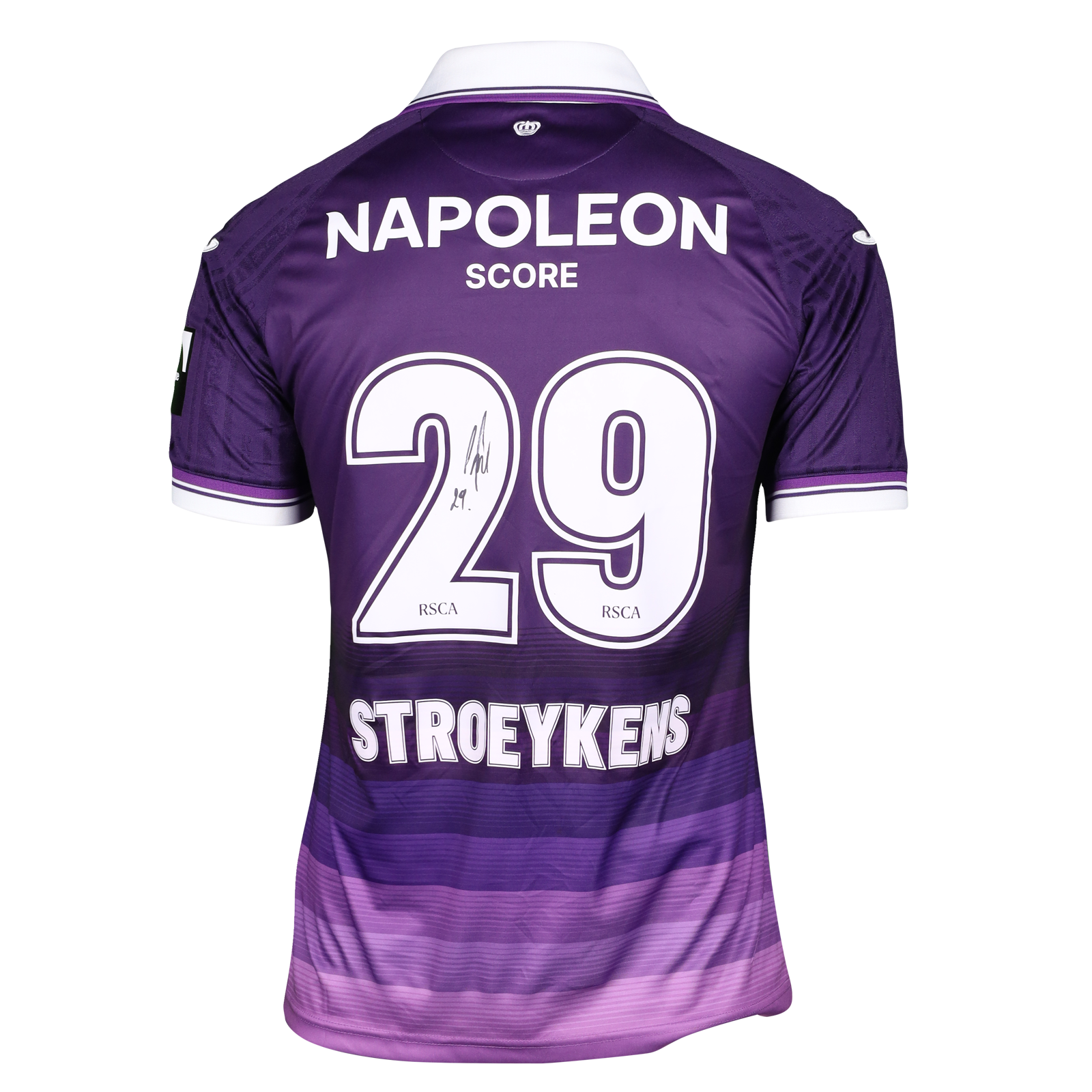 Mario Stroeykens RSC Anderlecht shirt