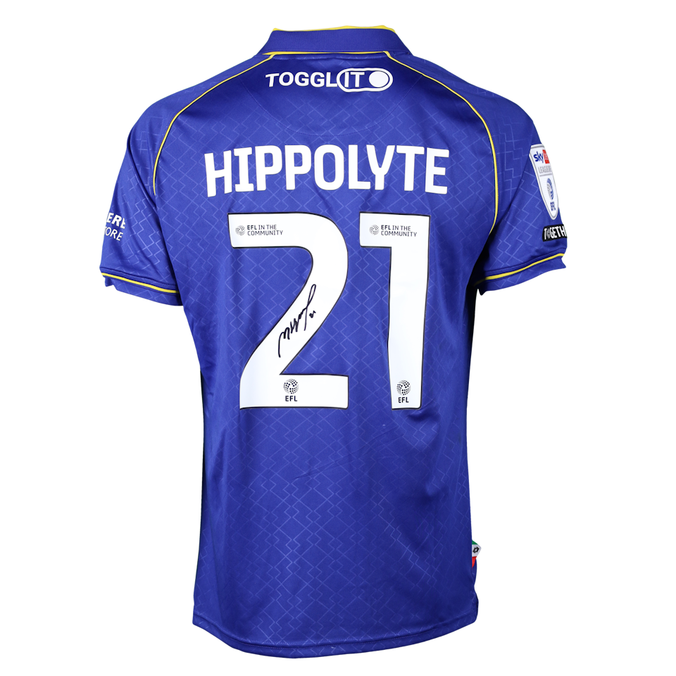 Myles Hippolyte AFC Wimbledon shirt