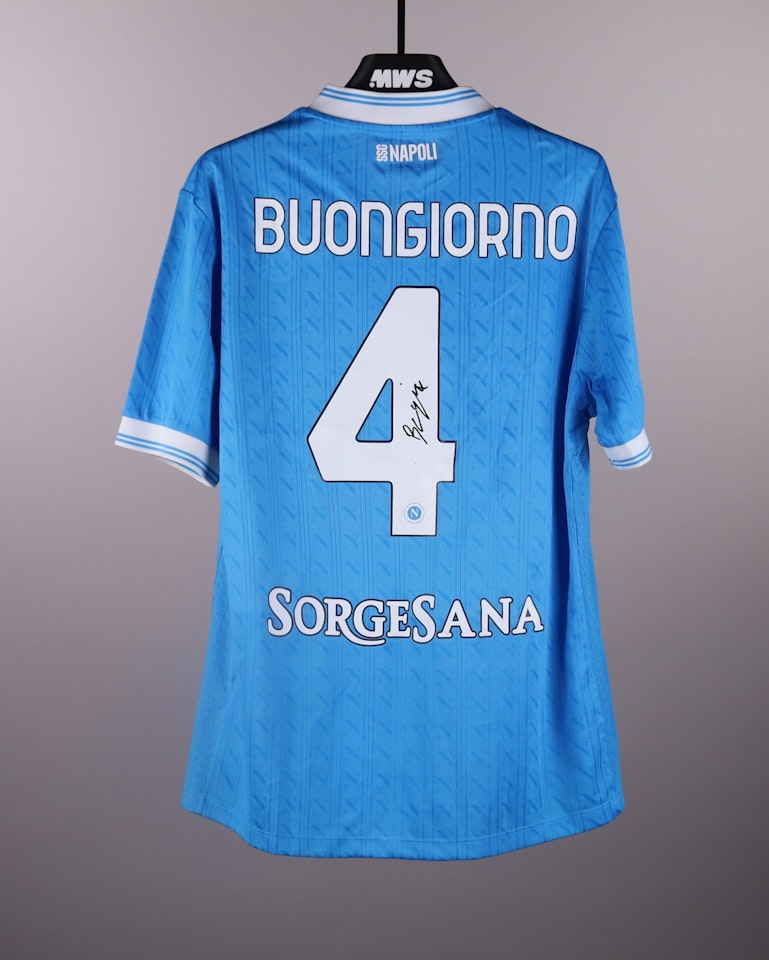 Alessandro Buongiorno SSC Napoli shirt