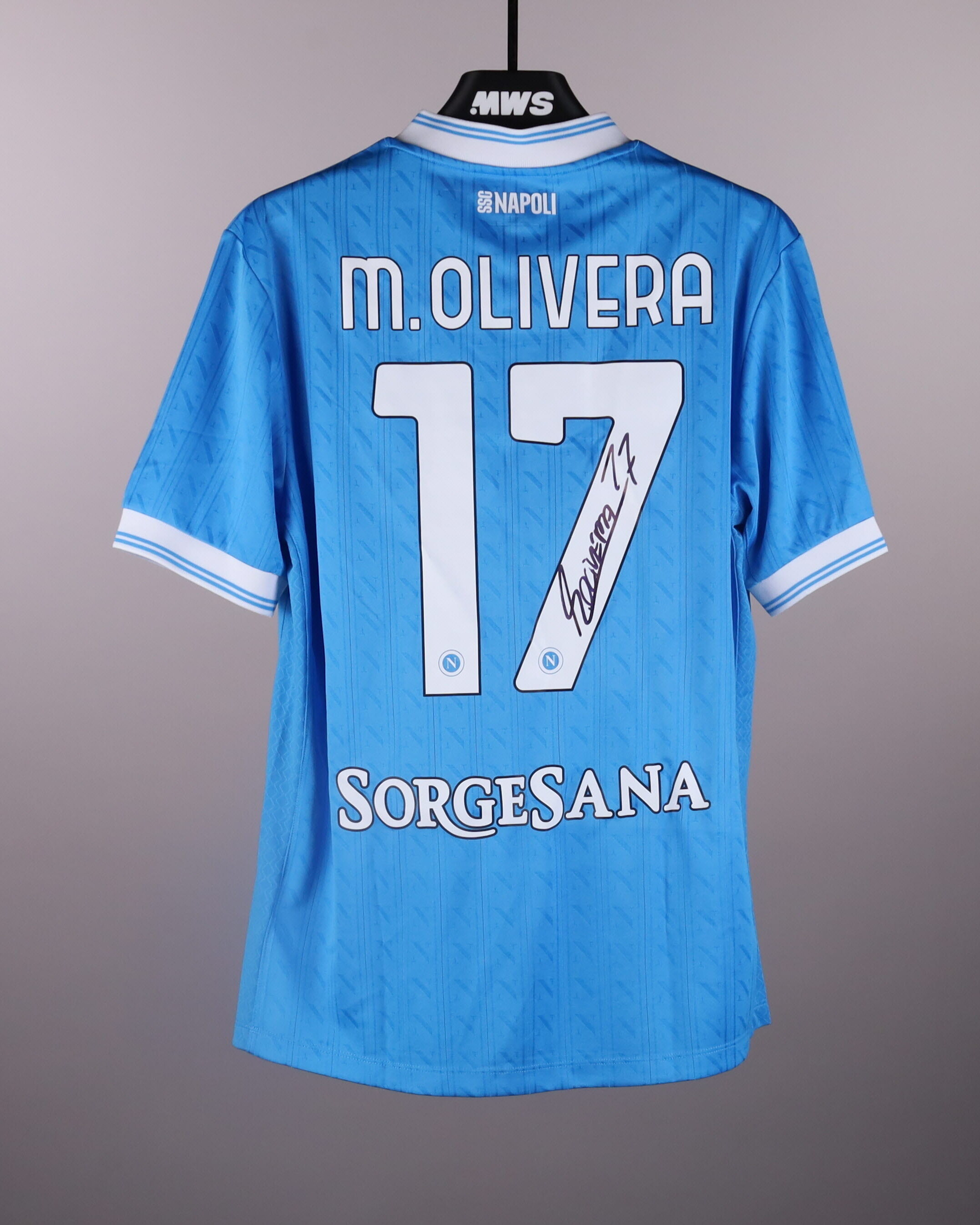 Mathías Olivera SSC Napoli shirt
