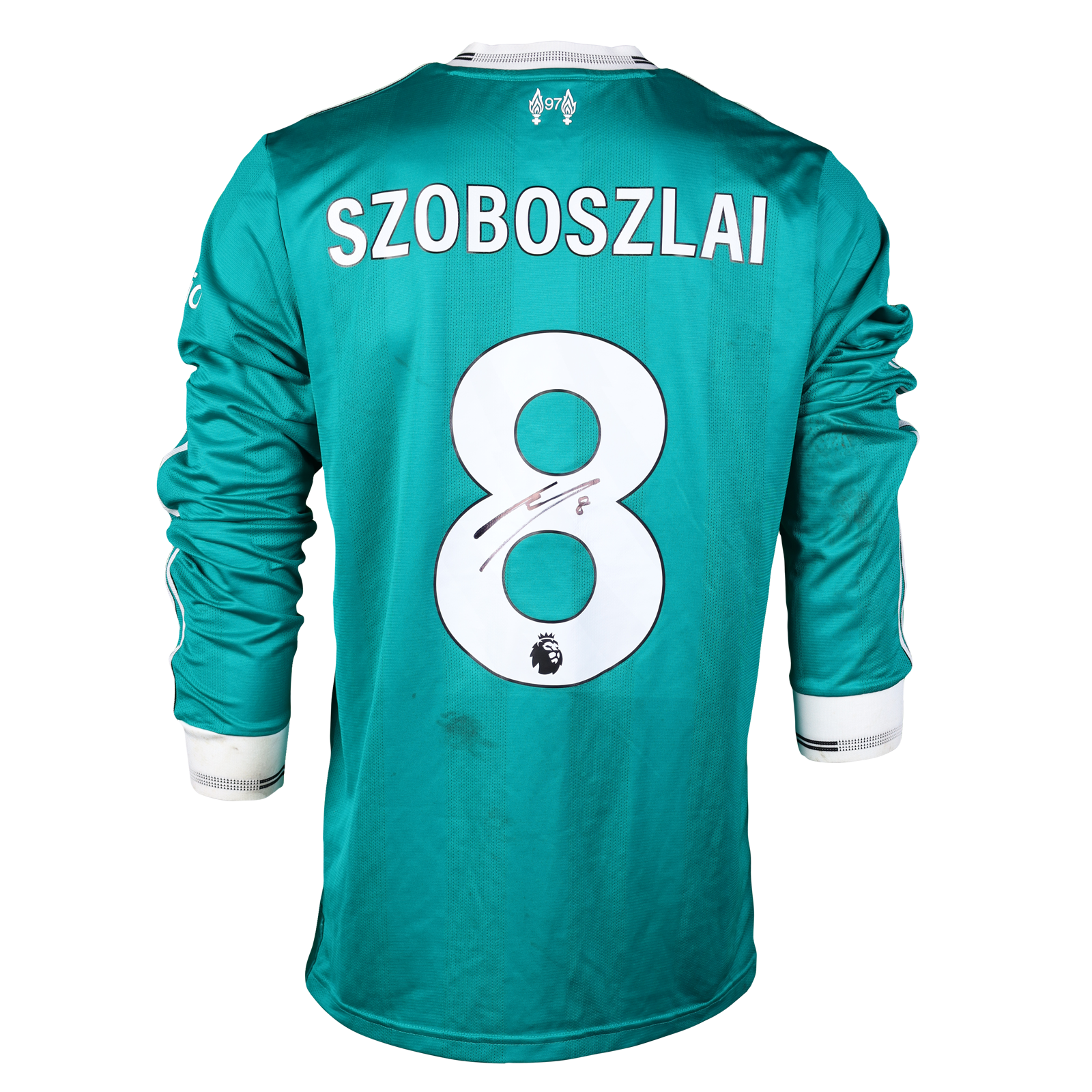 リバプールFC Szoboszlai 8番 グリーンシャツ 8b-548d838b-ba86-428a-a567-