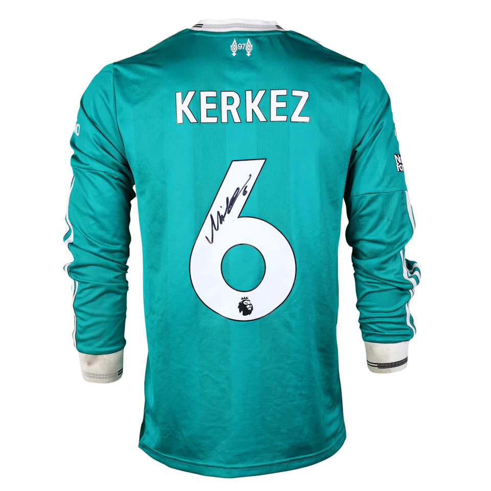 Milos Kerkez Liverpool shirt