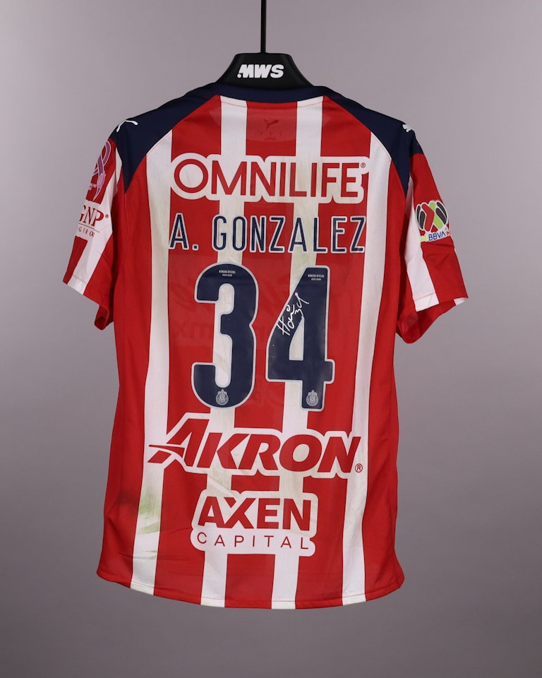 Armando González Alba Chivas Guadalajara shirt