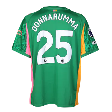 来自Manchester City的Gianluigi Donnarumma球衣