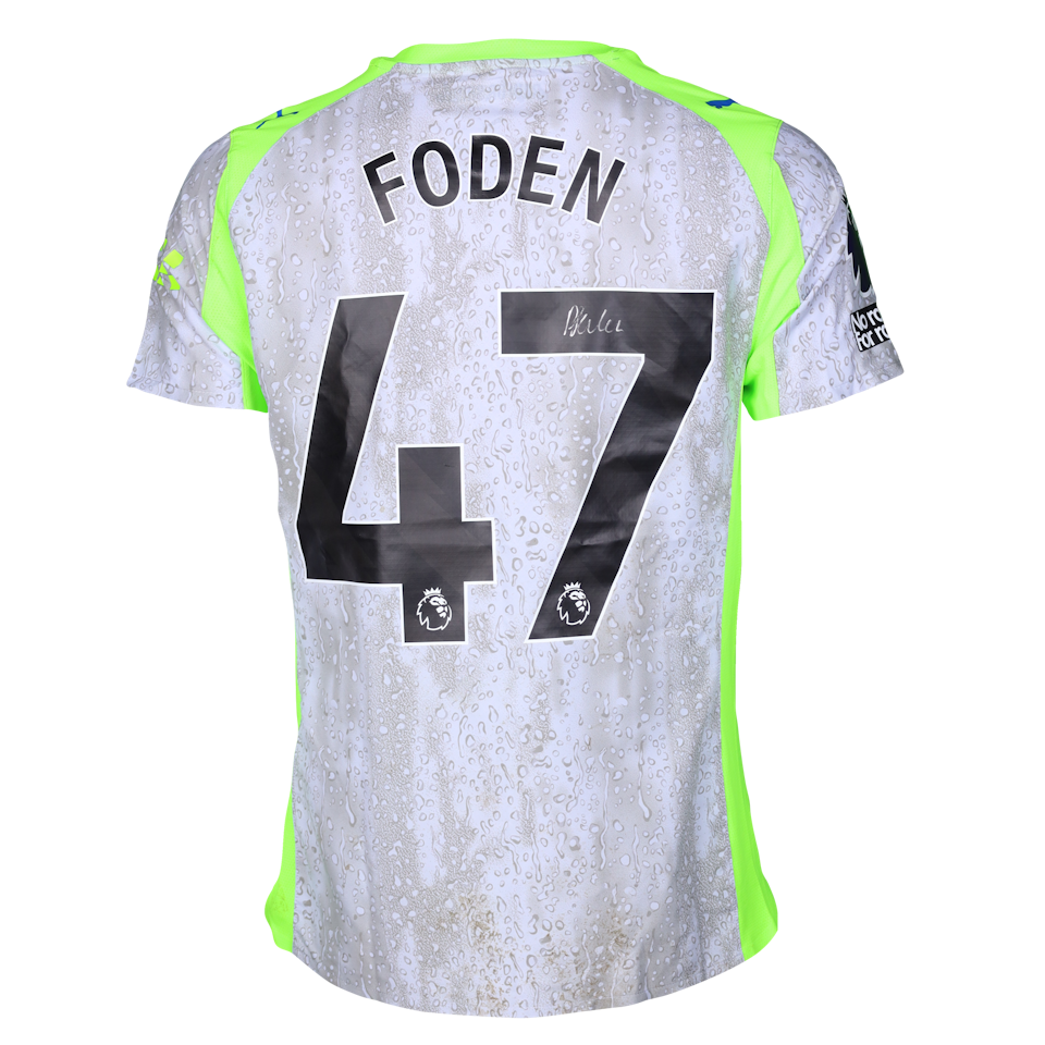 Camisola de Phil Foden, Manchester City