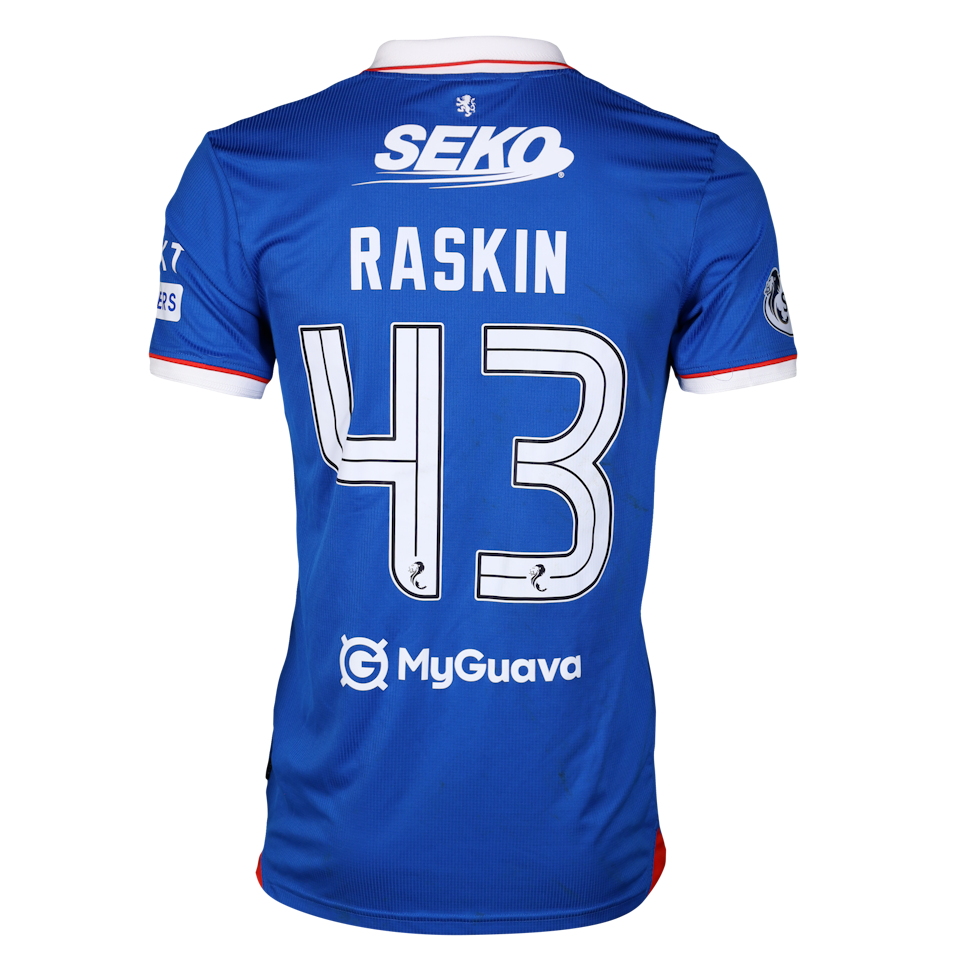 Nicolas Raskin Rangers jersey