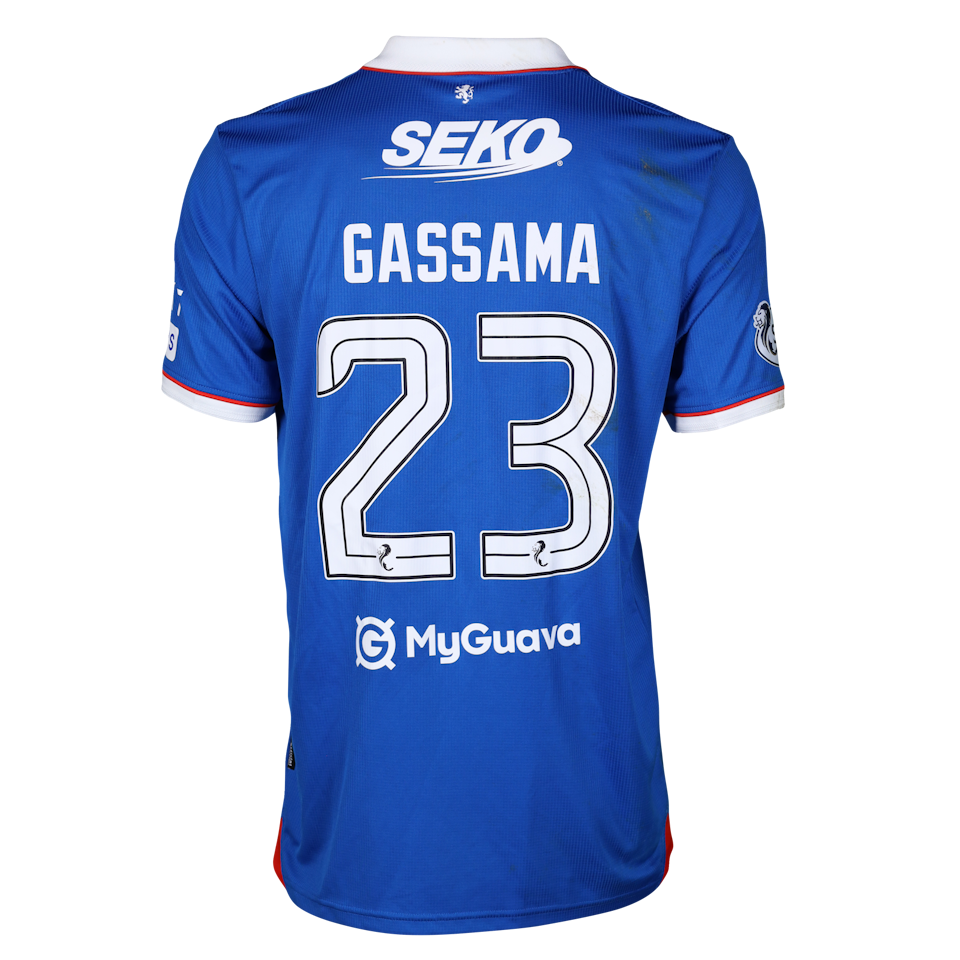 Djeidi Gassama Rangers shirt