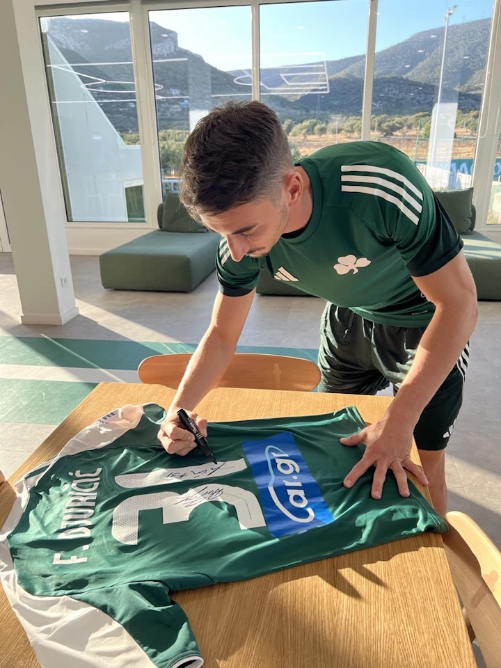 Filip Đuričić Panathinaikos jersey