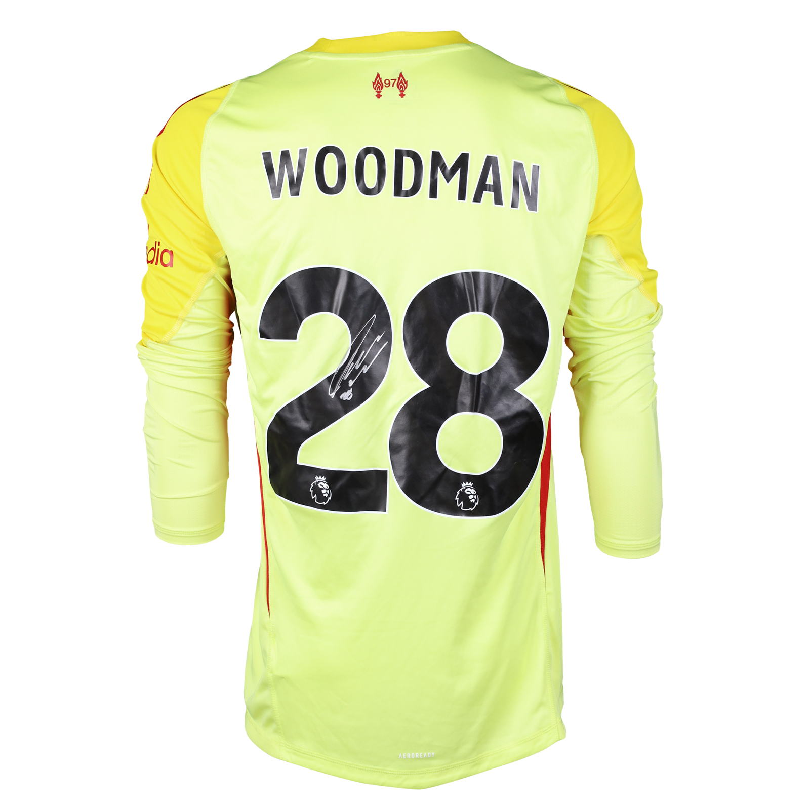 Freddie Woodman Liverpool jersey