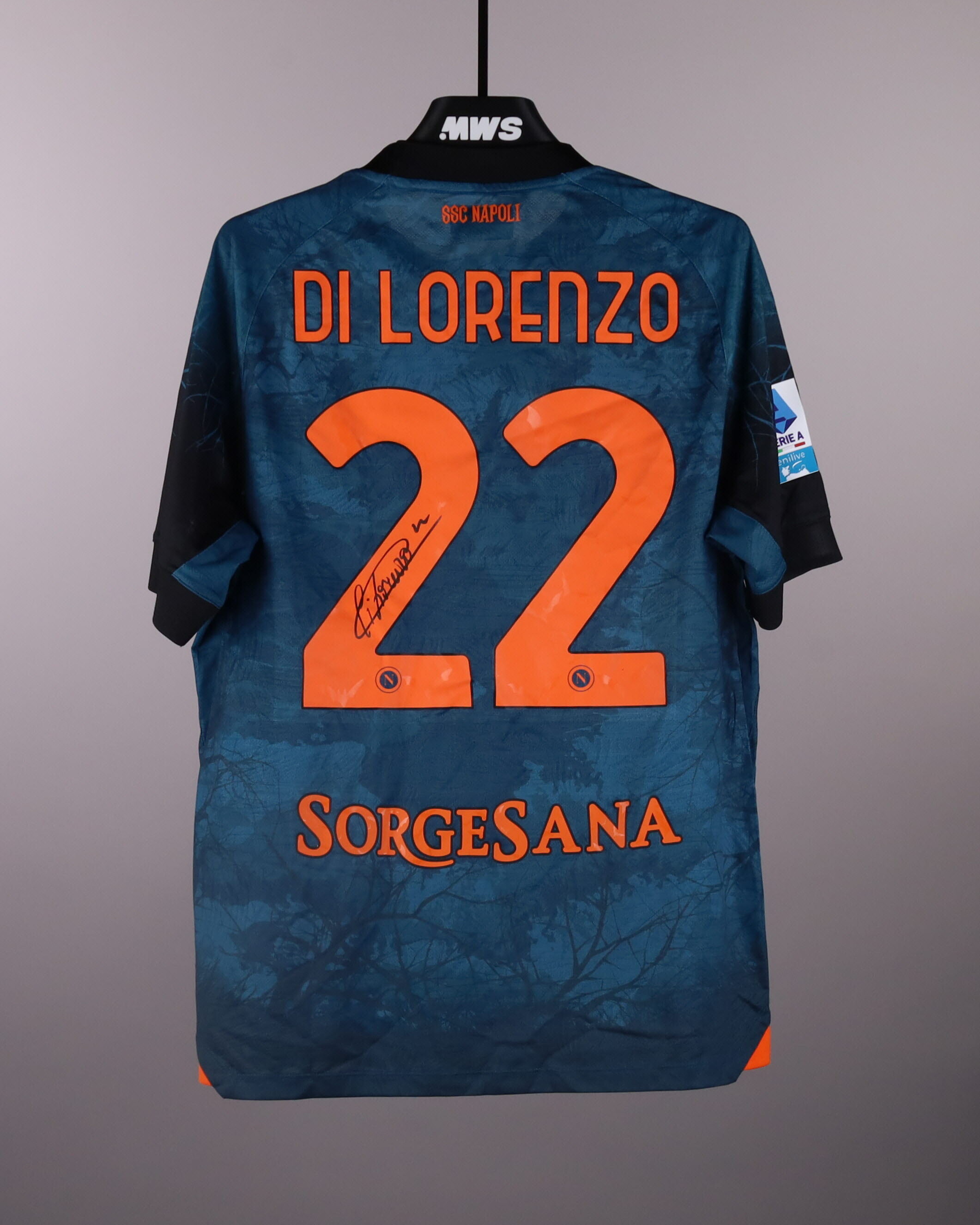 Giovanni Di Lorenzo | US Lecce - Napoli | MatchWornShirt