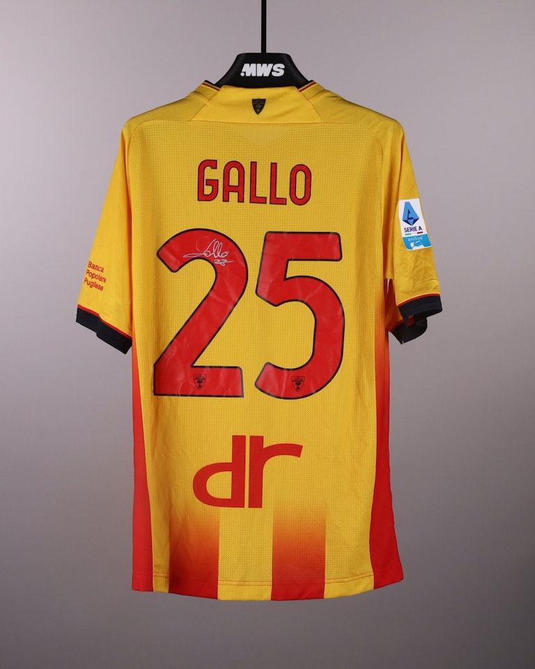 Antonino Gallo US Lecce shirt