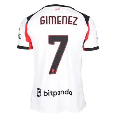 Santiago Giménez AC Milan shirt