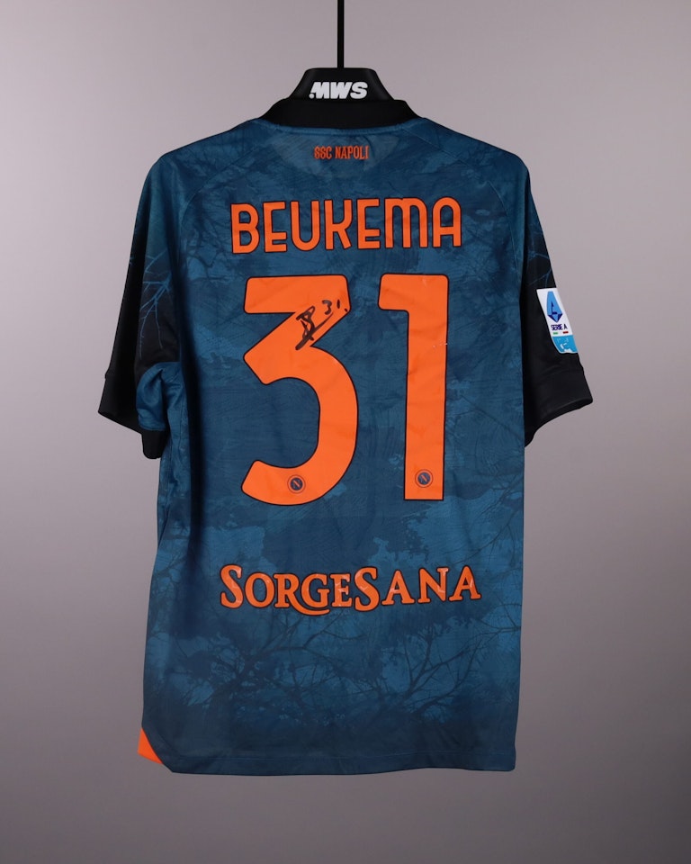 Sam Beukema SSC Napoli shirt