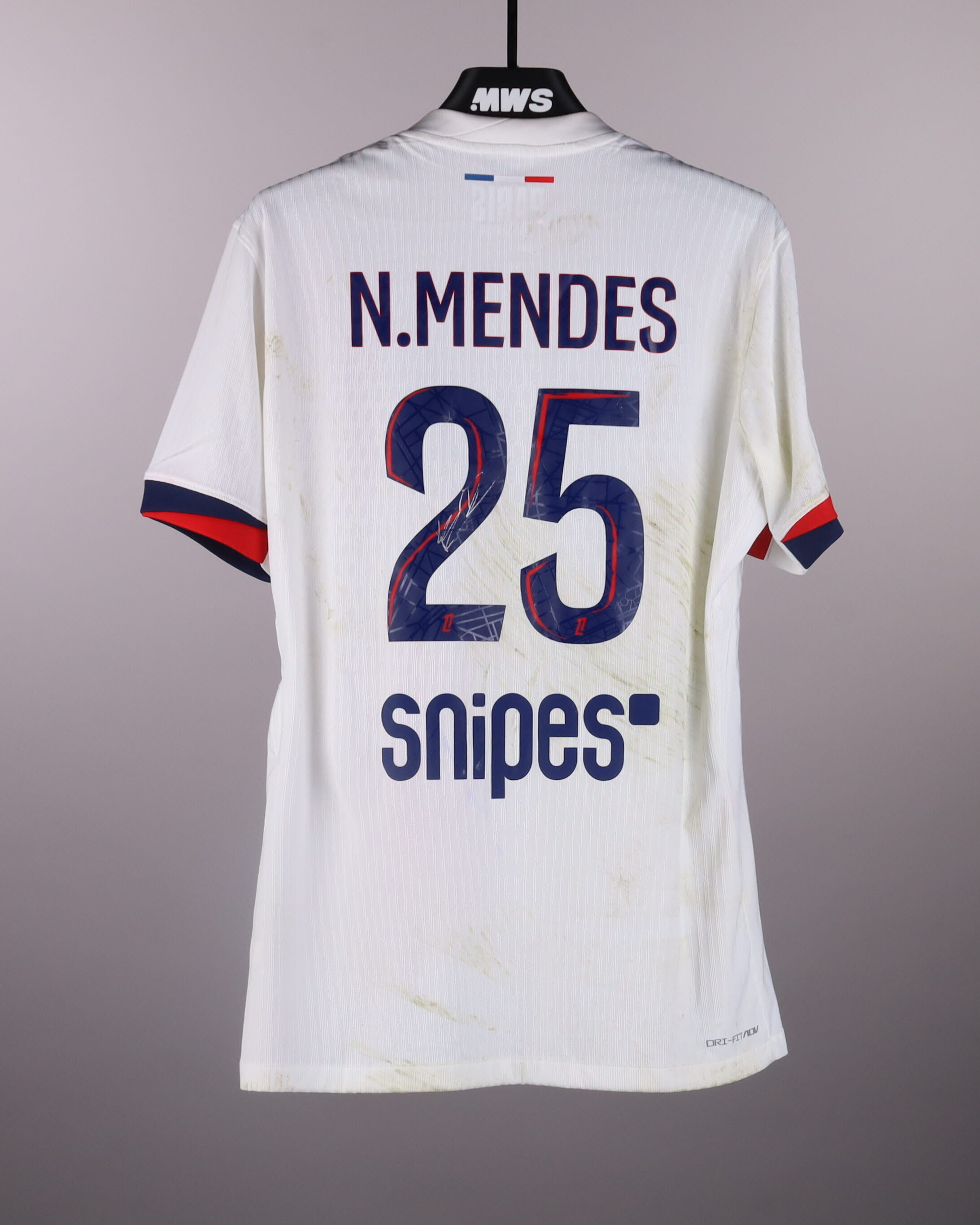 Nuno Mendes Paris Saint-Germain shirt
