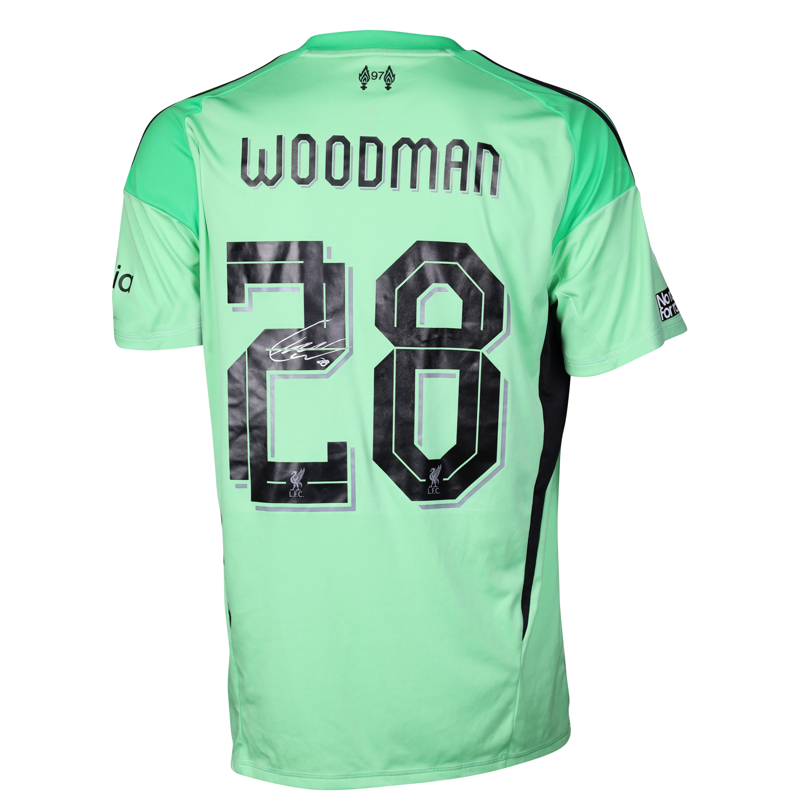 Freddie Woodman Liverpool jersey