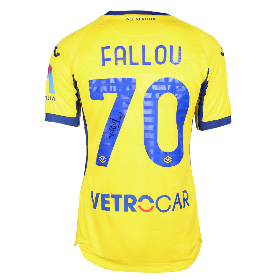 Fallou Cham Hellas Verona FC shirt