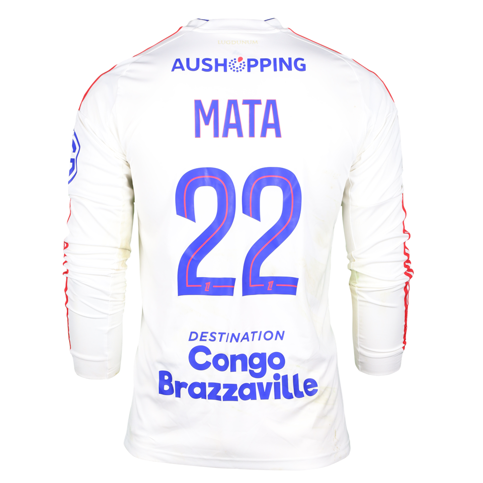 Clinton Mata Olympique Lyonnais shirt