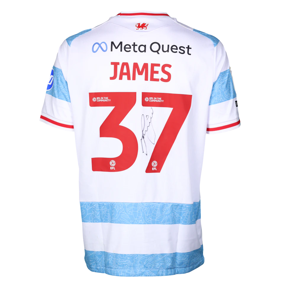 Matty James Wrexham A.F.C. shirt