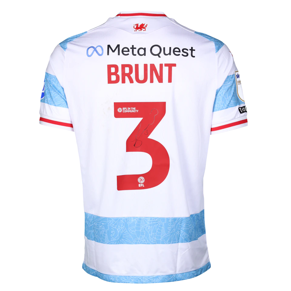 Lewis Brunt Wrexham A.F.C. shirt