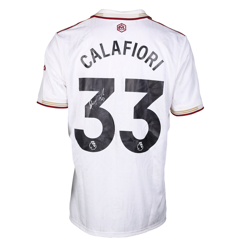 Maillot de Riccardo Calafiori (Arsenal)