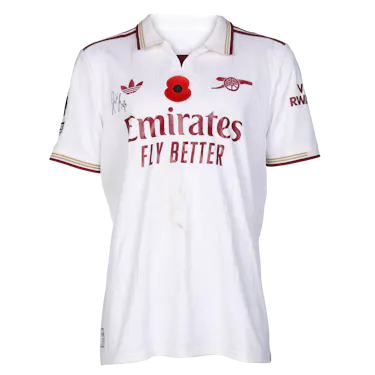 Riccardo Calafiori Arsenal shirt