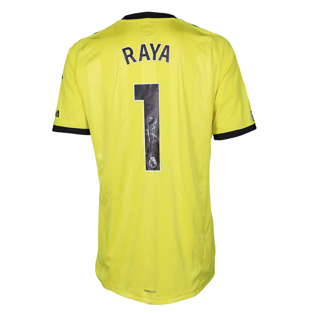 Arsenal Raya Signature David Raya | Burnley - Arsenal | MatchWornShirt