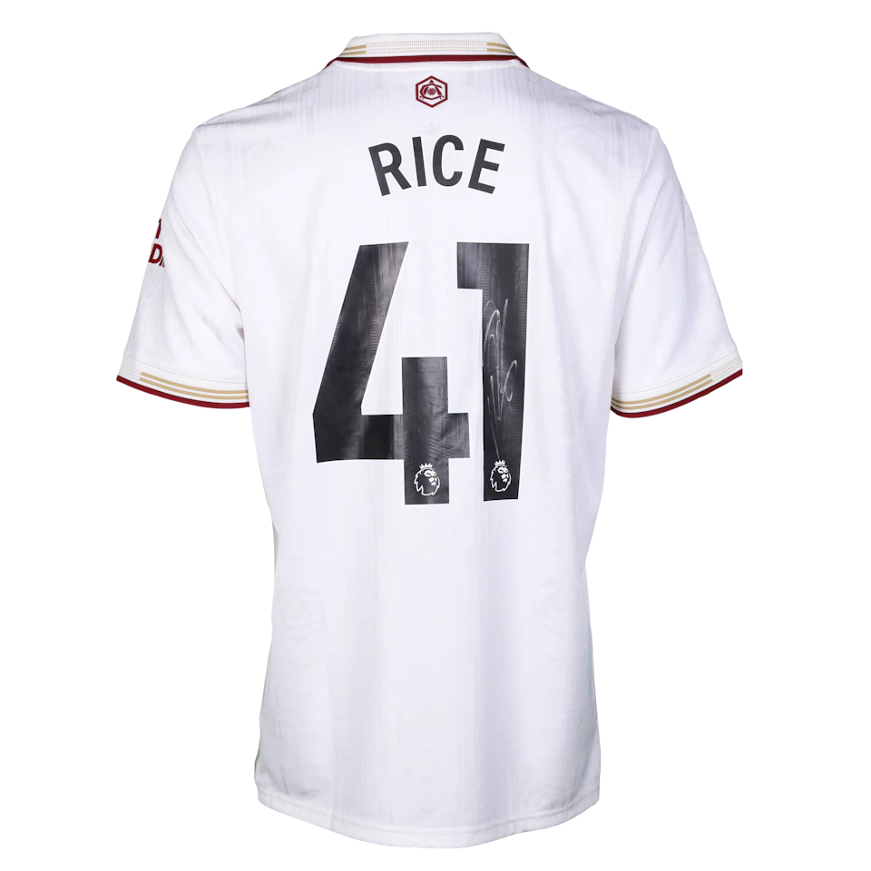 Declan Rice | Burnley - Arsenal | MatchWornShirt