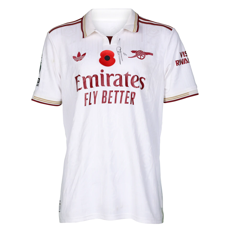 William Saliba Arsenal shirt