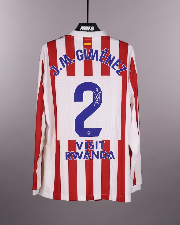 José María Giménez de Vargas Atlético de Madrid shirt