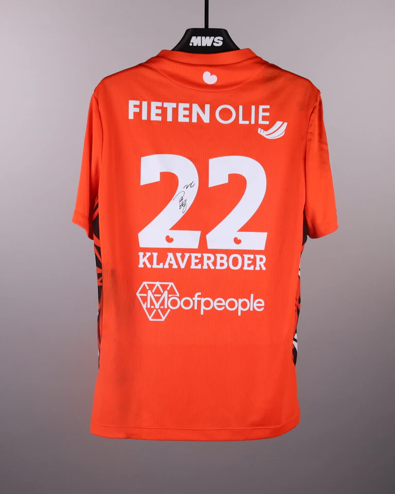 来自SC Heerenveen的Bernt Klaverboer球衣