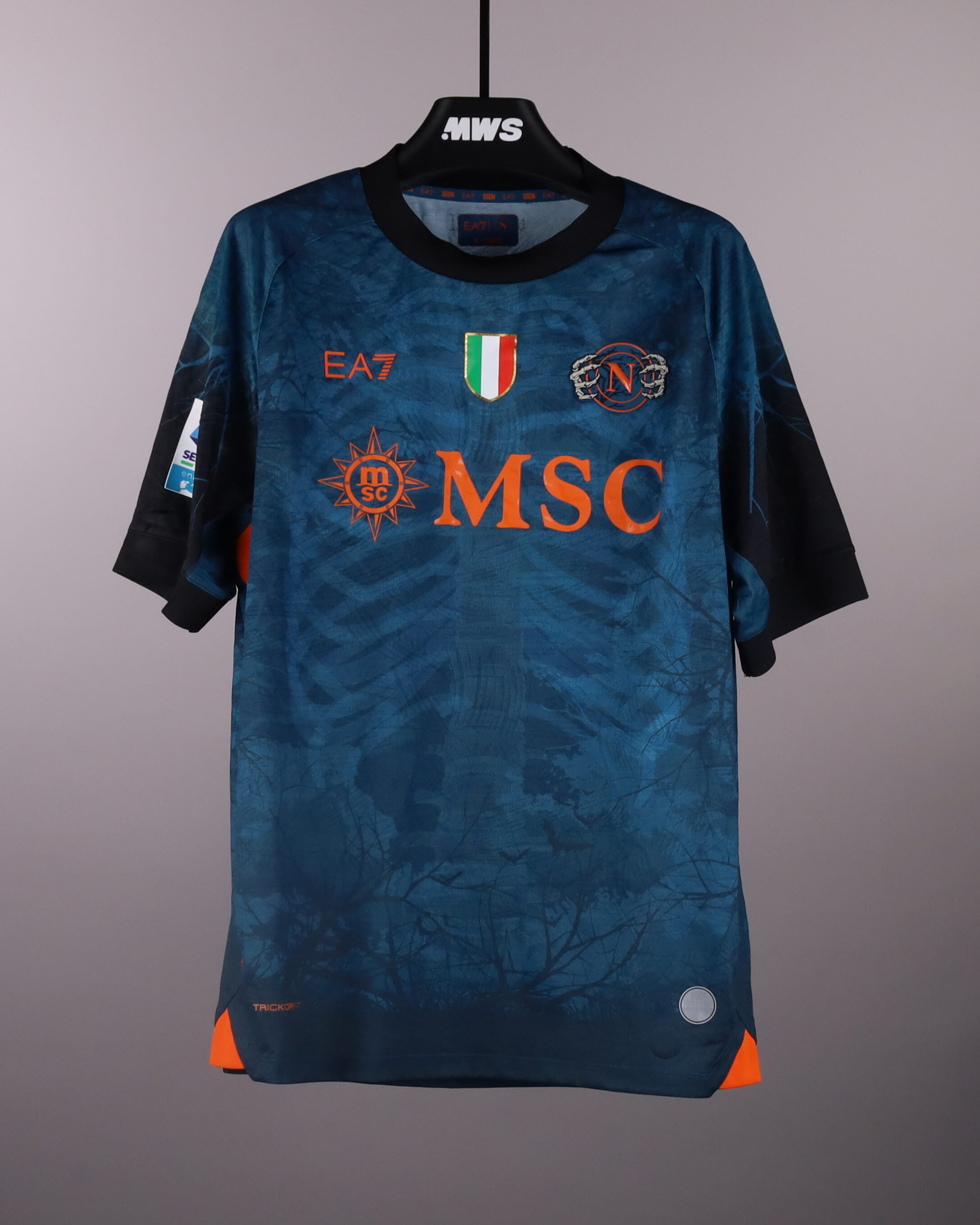 Rasmus Højlund | Napoli - Como 1907 | MatchWornShirt