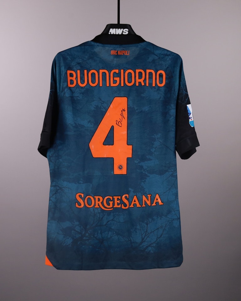 Maillot de Alessandro Buongiorno (SSC Napoli)