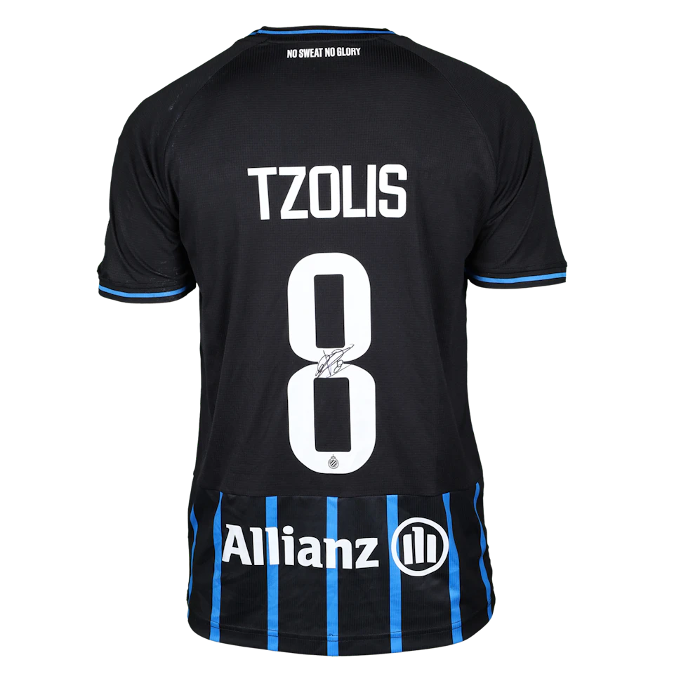 来自Club Brugge的Christos Tzolis球衣